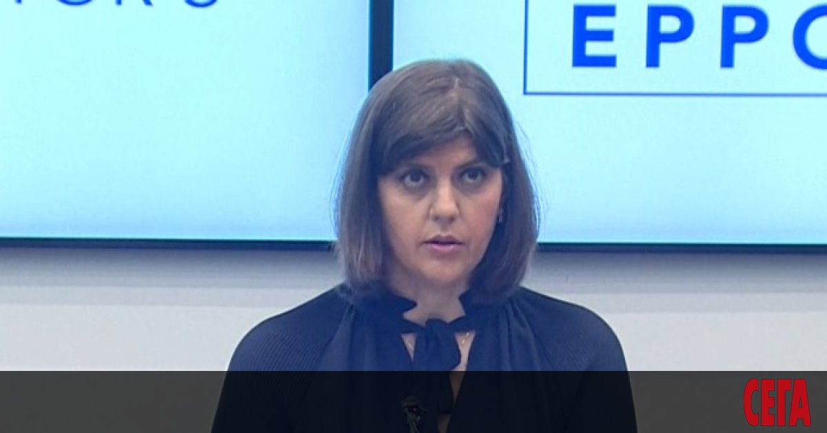 Главният прокурор на ЕС Лаура Кьовеши ще посети София съвсем