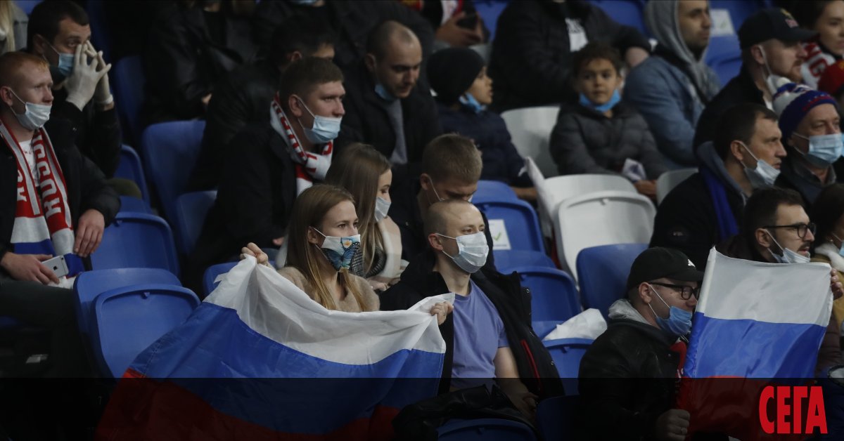 Руски фенове може да не успеят да подкрепят националния си