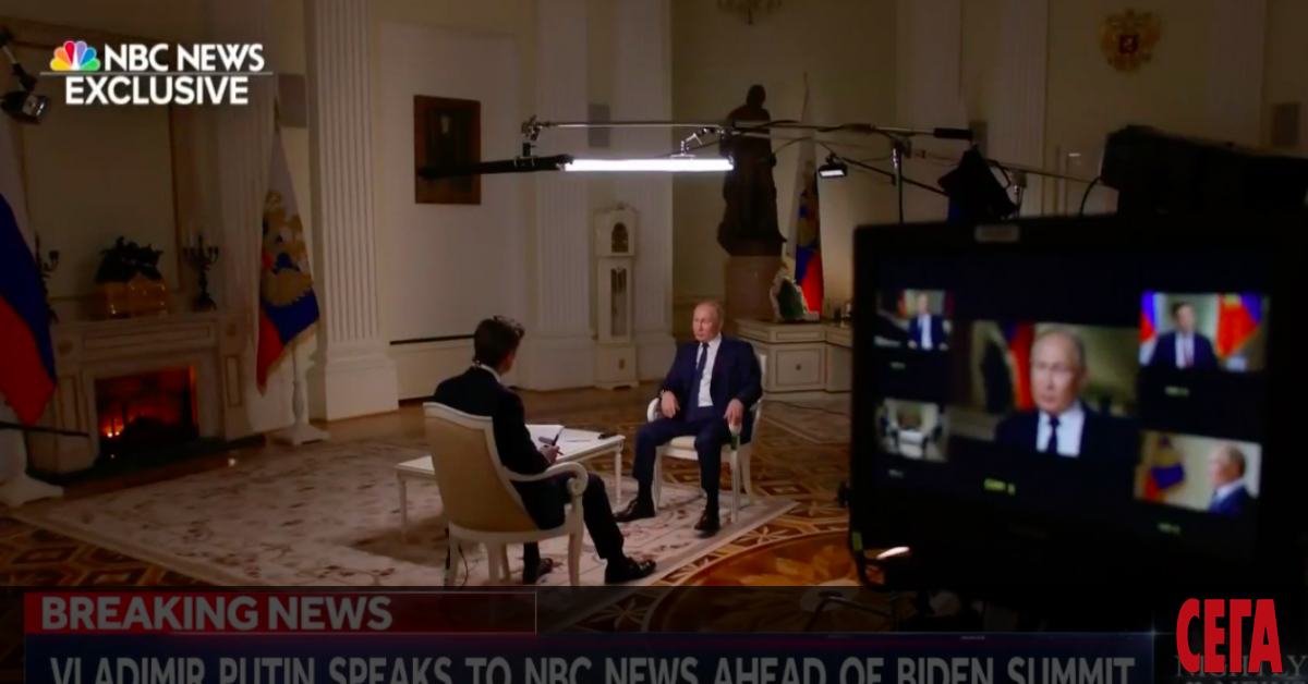 Руският президент Владимир Путин обяви, че не се е засегнал