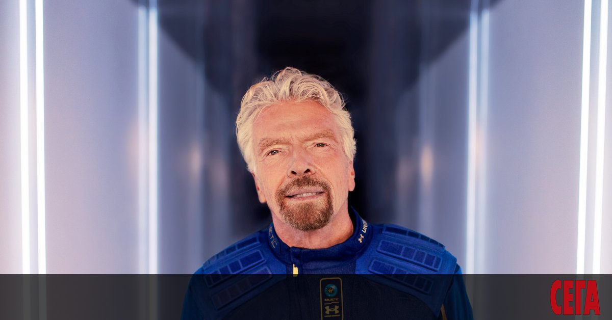  Ричард Брансън излетя в Космоса, с което изпревари с девет дни Джеф