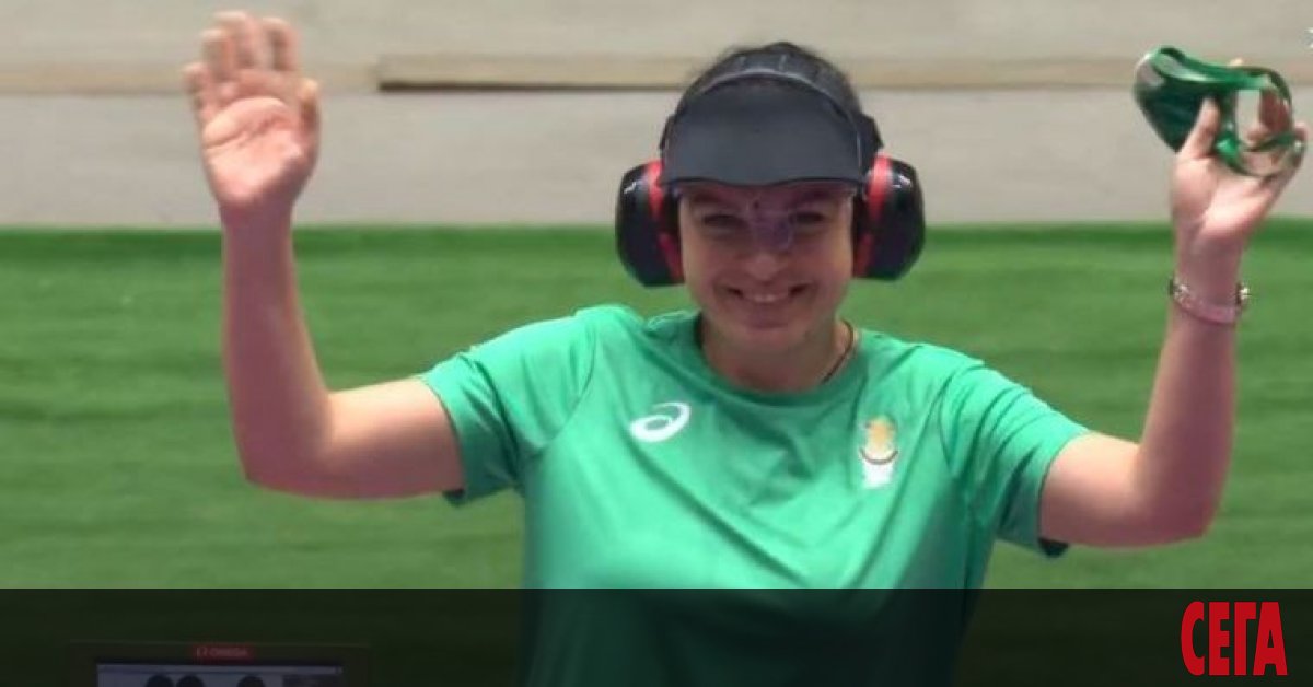 Олимпийската вицешампионка в стрелбата с пневматичен пистолет от 10 м