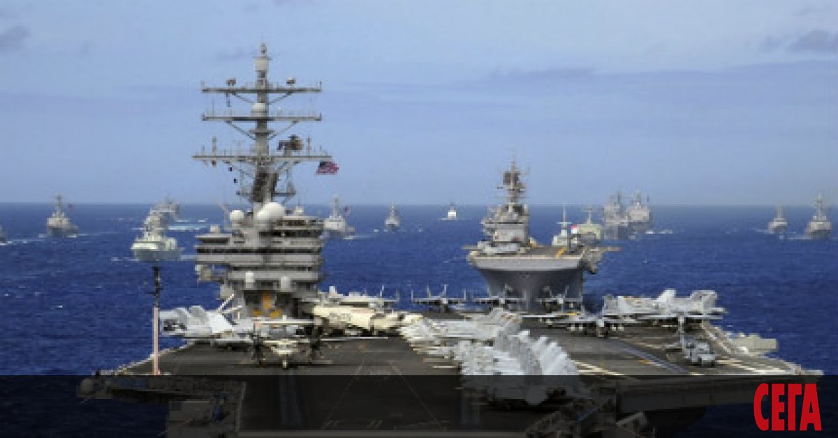 САЩ започват най-големите военноморски учения за последните 40 години, включващи 36 кораба и морската пехота, съобщава