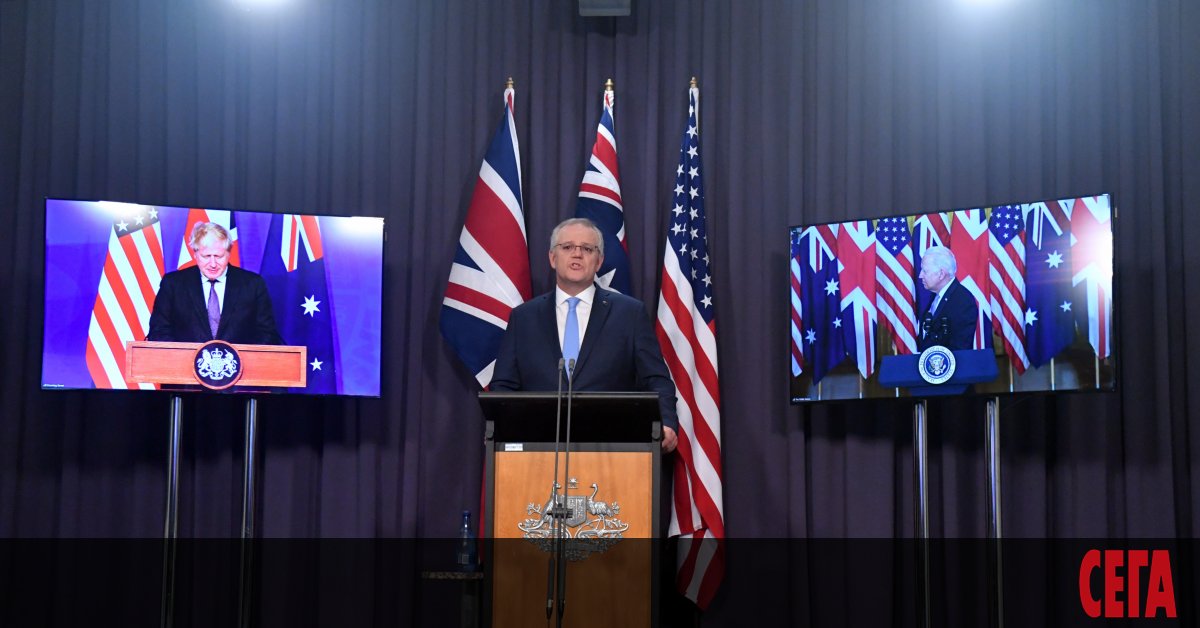 Обединеното кралство, САЩ и Австралия обявиха исторически пакт за сигурност