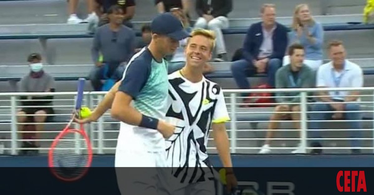 При дебюта си в Откритото първенство на САЩ по тенис