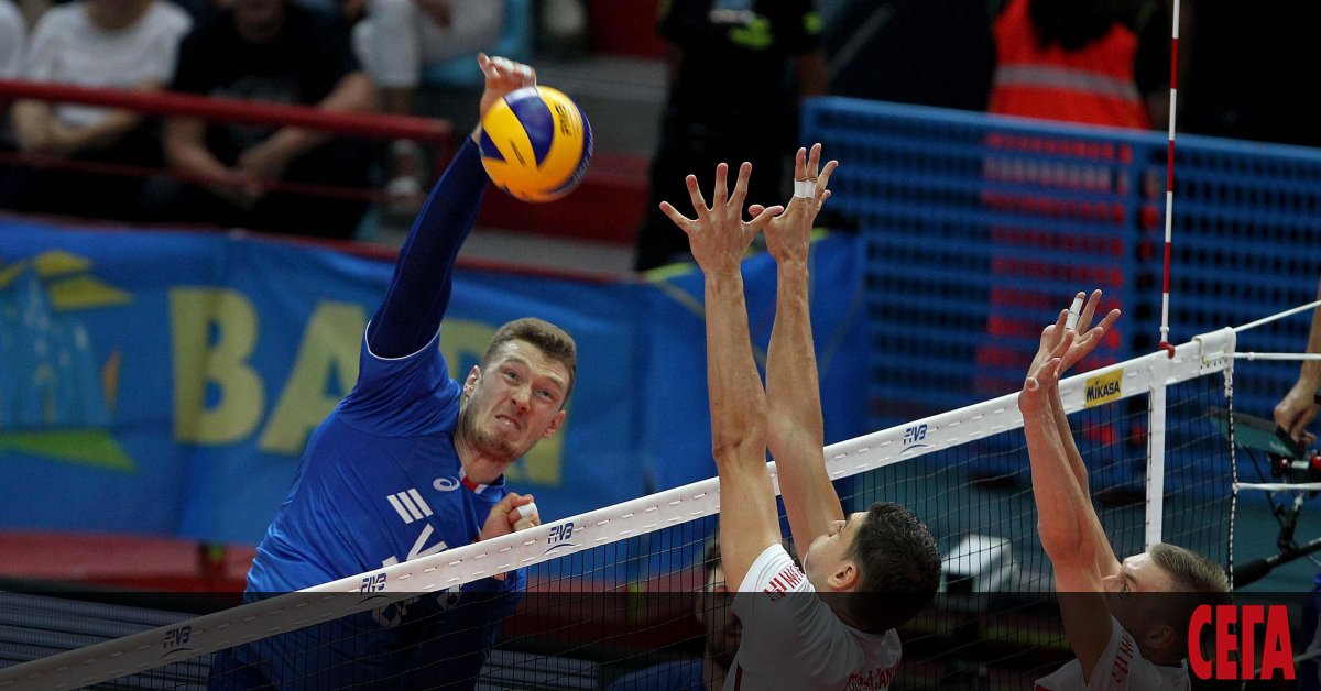 Една от звездите на световния волейбол - Дмитрий Мусерски, бе
