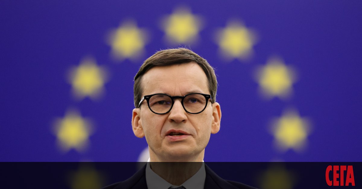 Премиерът на Полша Матеуш Моравецки размени остри реплики с председателя