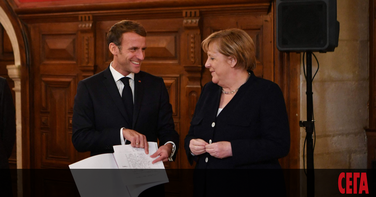 Френският президент Еманюел Макрон благодари снощи на служебната канцлерка на Германия