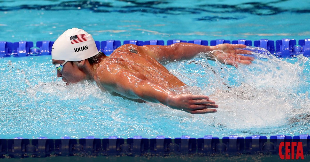 Антъни Иванов ще плува за медал на 200 м бътерфлай