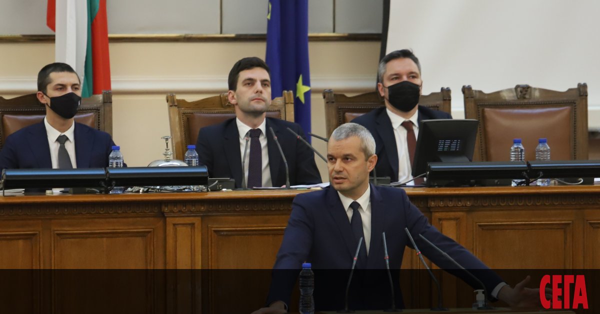 Провокативно изказване на водача на Възраждане“ Костадин Костадинов предизвика словесен