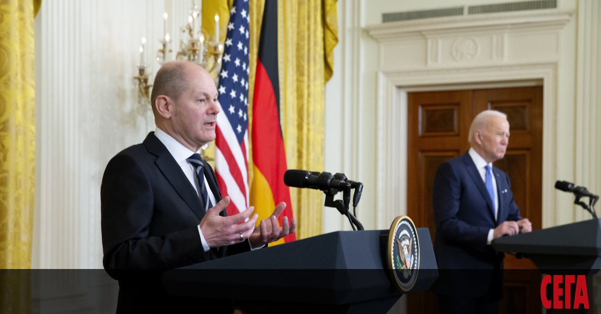 Американският президент Джо Байдън се срещна в понеделник с германския канцлер Олаф