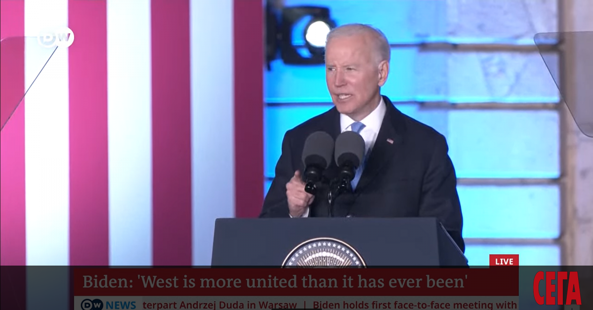 Американският президент Джо Байдън предупреди шефа на Кремъл Владимир Путин: