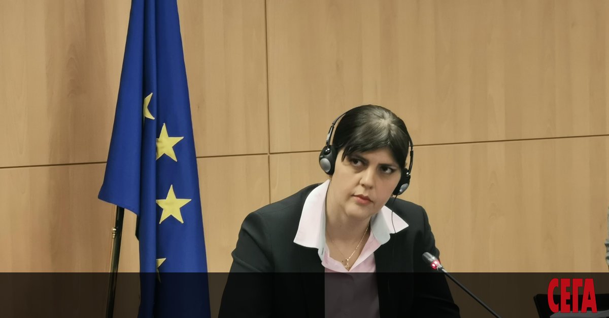 Европейският главен прокурор Лаура Кьовеши е в България днес по