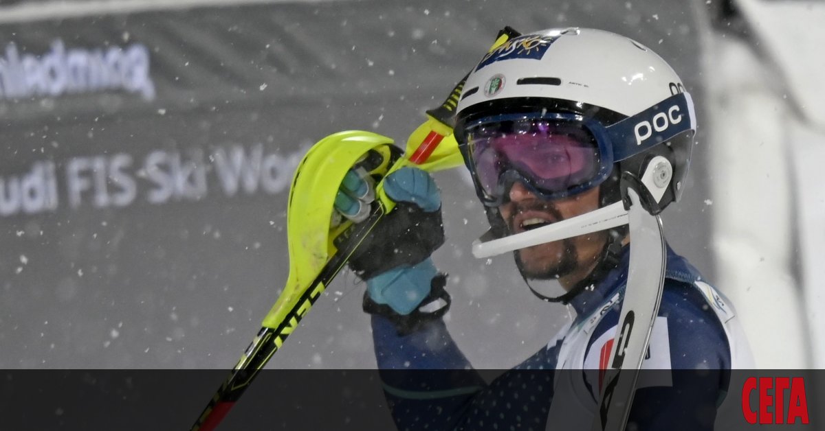 Най-добрият български скиор в алпийските дисциплини - Алберт Попов, завърши