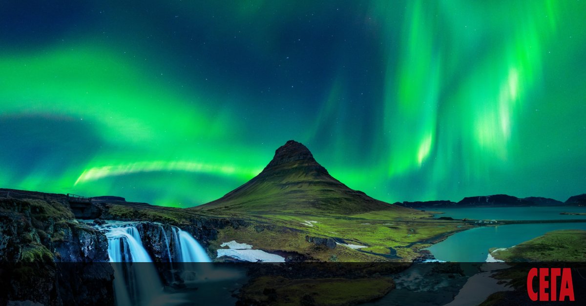 Исландия е известна като ледена страна, разположена на остров в