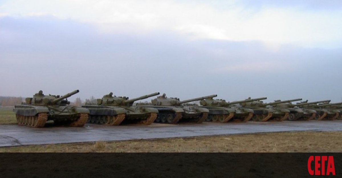 Чехия е изпратила танкове Т-72 и бронетранспортьори БМП-1 на Украйна.