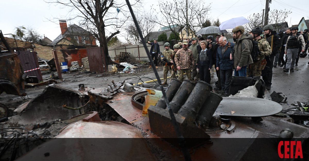 Председателката на ЕК Урсула фон дер Лайен и колегата й
