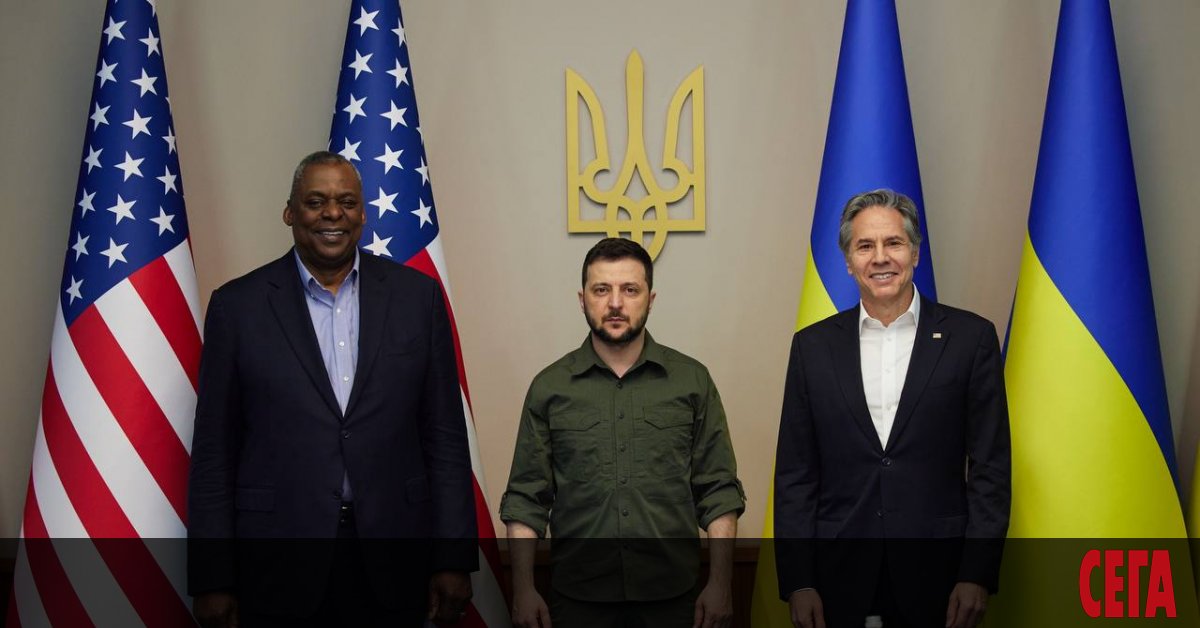 Президентът на Украйна Володимир Зеленски се срещна с държавния секретар