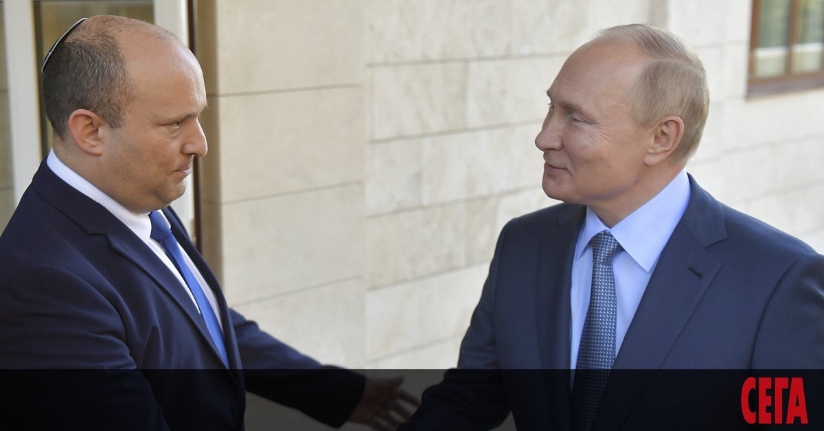 Руският президент Путин се извини на израелския премиер Нафтали Бенет