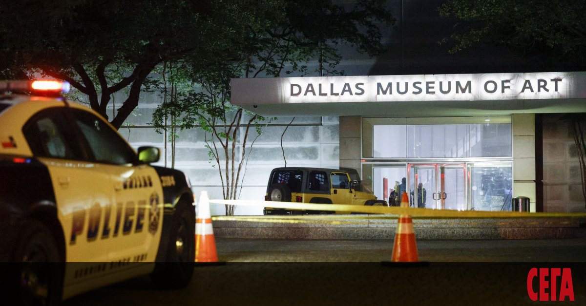 Мъж проникна посред нощ в музея на изкуствата в Далас, щата