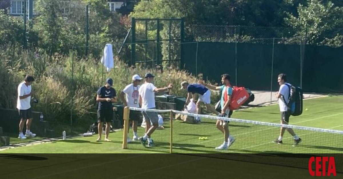 Григор Димитров победи Рафаел Надал с 6:3, 2:1 в тренировъчен