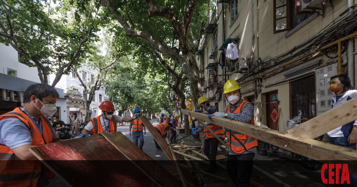 Шанхай. След повече от два месеца локдаун, днес Шанхай отново