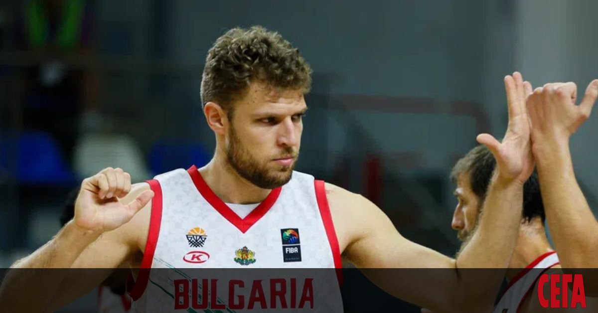 Баскетболистът Александър Везенков е най-добрият спортист на България за 2022