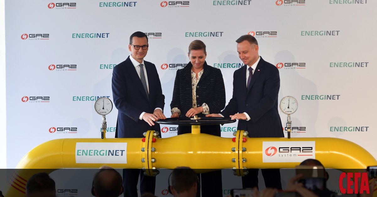 Полша, Норвегия и Дания откриха днес официално стратегически газопровод, който