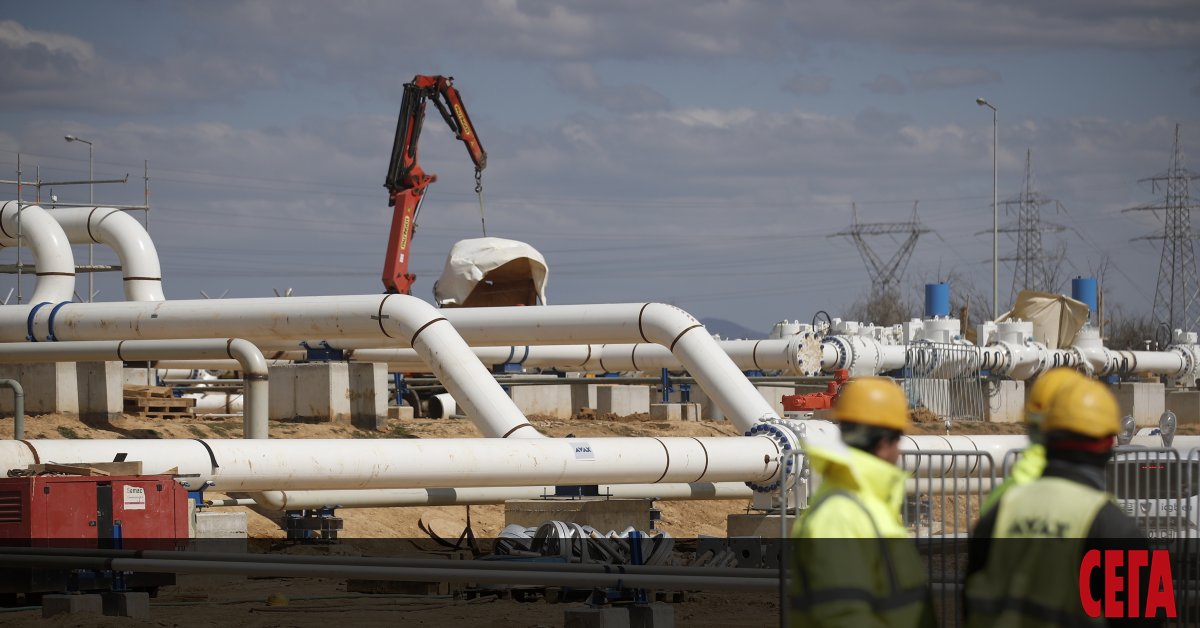 През настоящата седмица газовата връзка с Гърция трябва да получи
