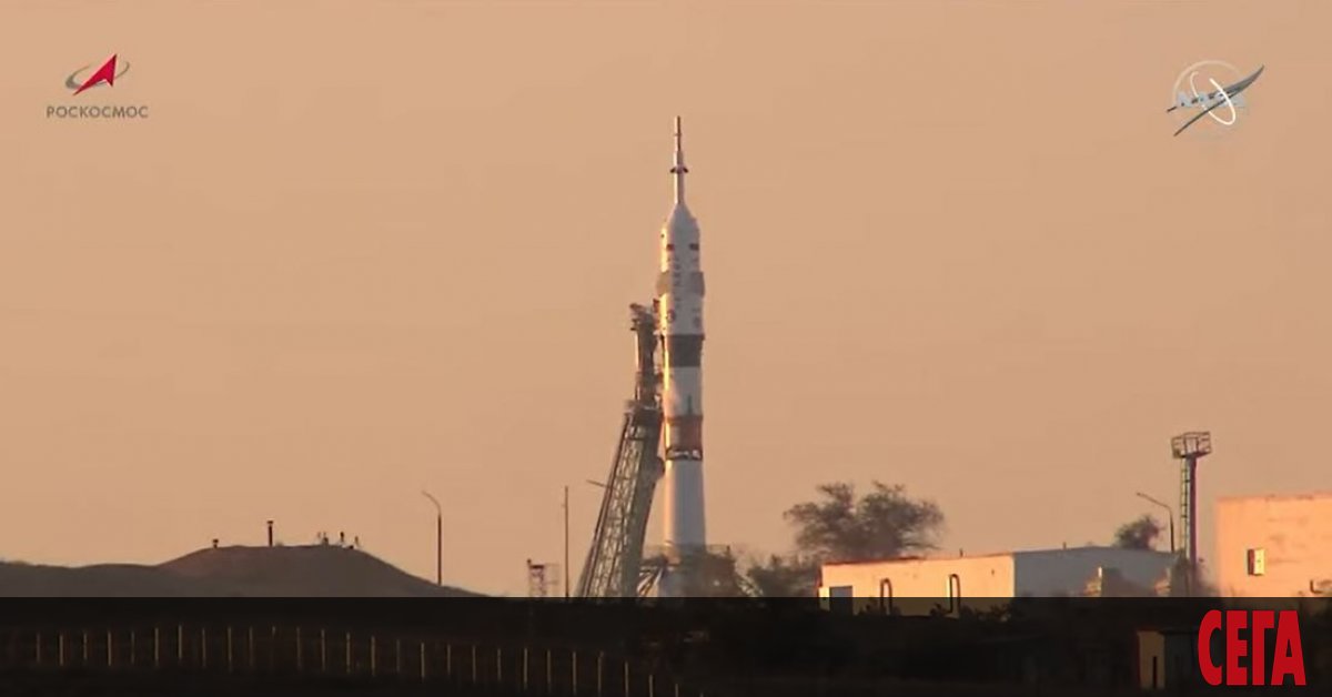 Руска ракета Союз беше изстреляна от космодрума Байконур в Казахстан