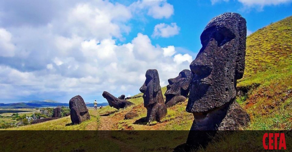 Горски пожар на Великденския остров – владение на Чили в