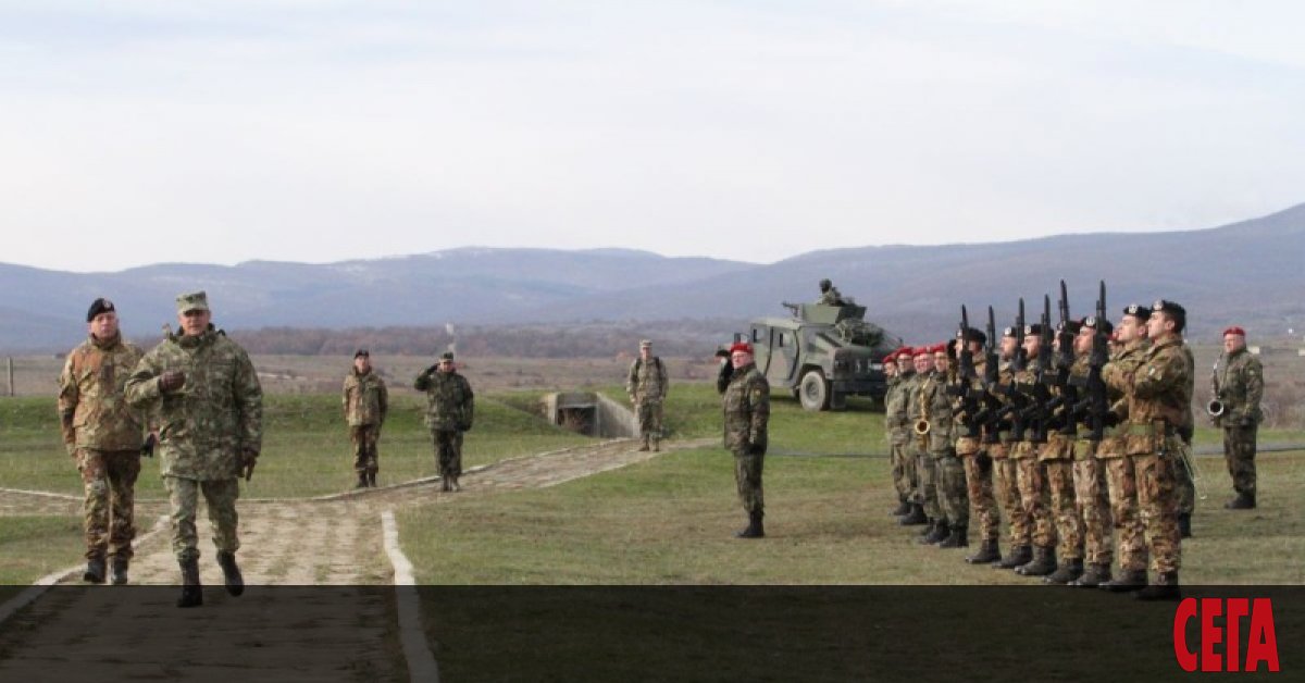 Ръководената от Италия българска бойна група, която е част от