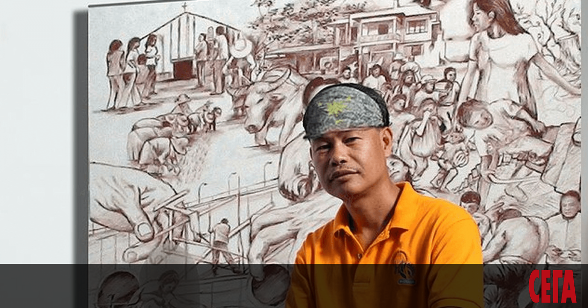 Беден художник от Филипините предизвика обществен резонанс, след като започна