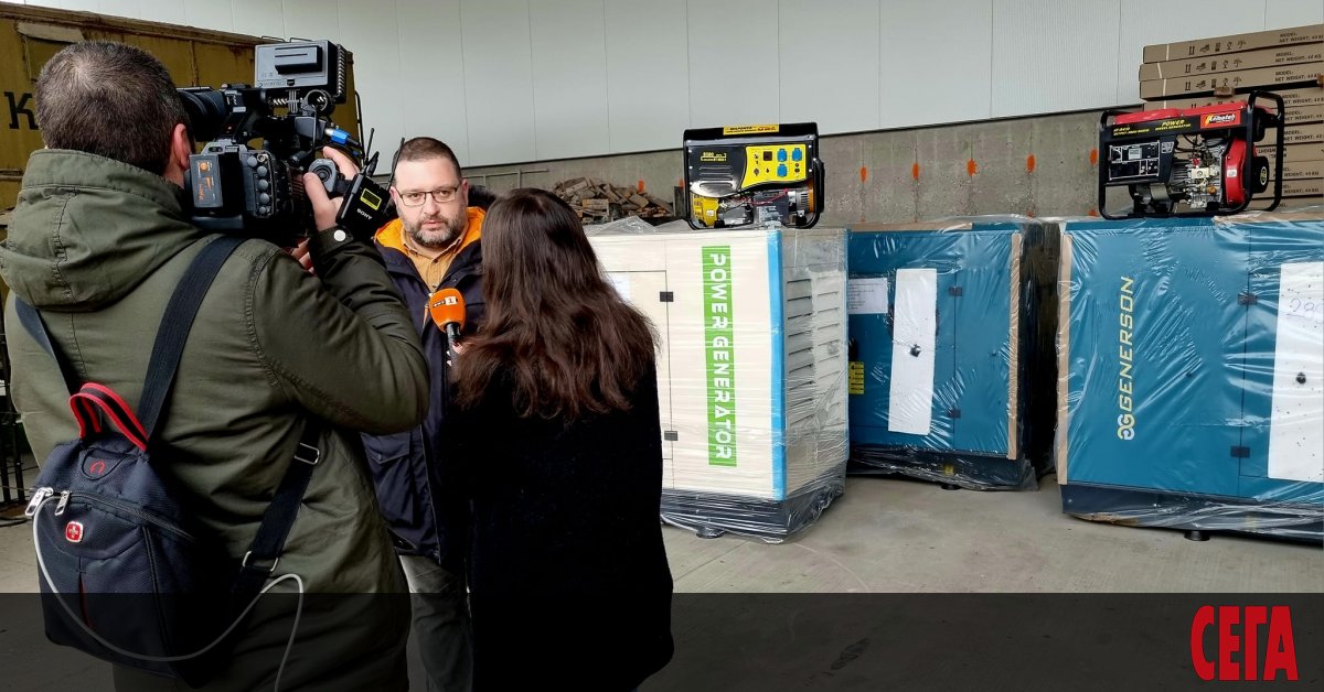 Правителството успя да дари цял един генератор на Украйна след