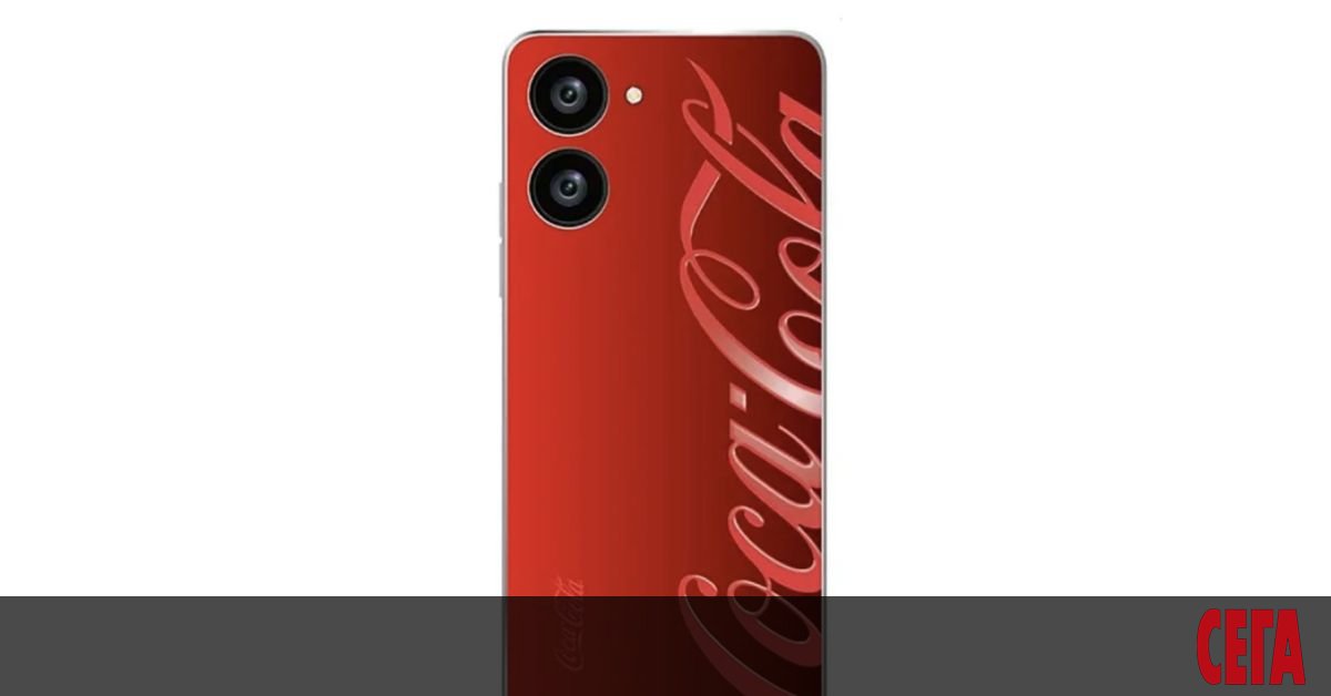 Идеята за производство на телефон с логото на Coca-Cola, отпечатано