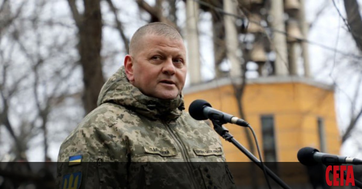 Началникът на Въоръжените сили на Украйна /ВСУ/ Валерий Залужни е