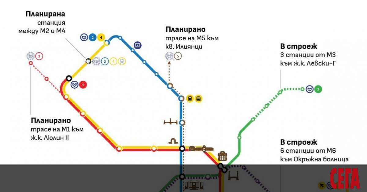 Навръх 25-ия рожден ден на метрото в София управляващите в