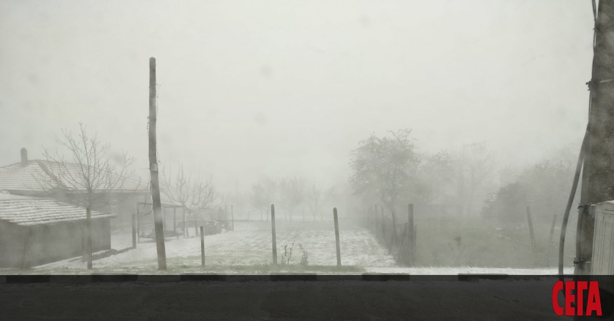 Невижданото от години странно априлско време у нас продължи с