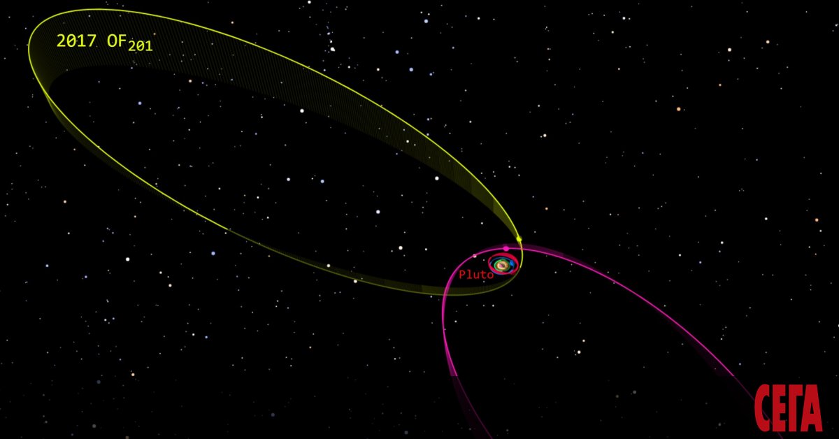 Астрономи са идентифицирали обект с диаметър около 700 км, намиращ