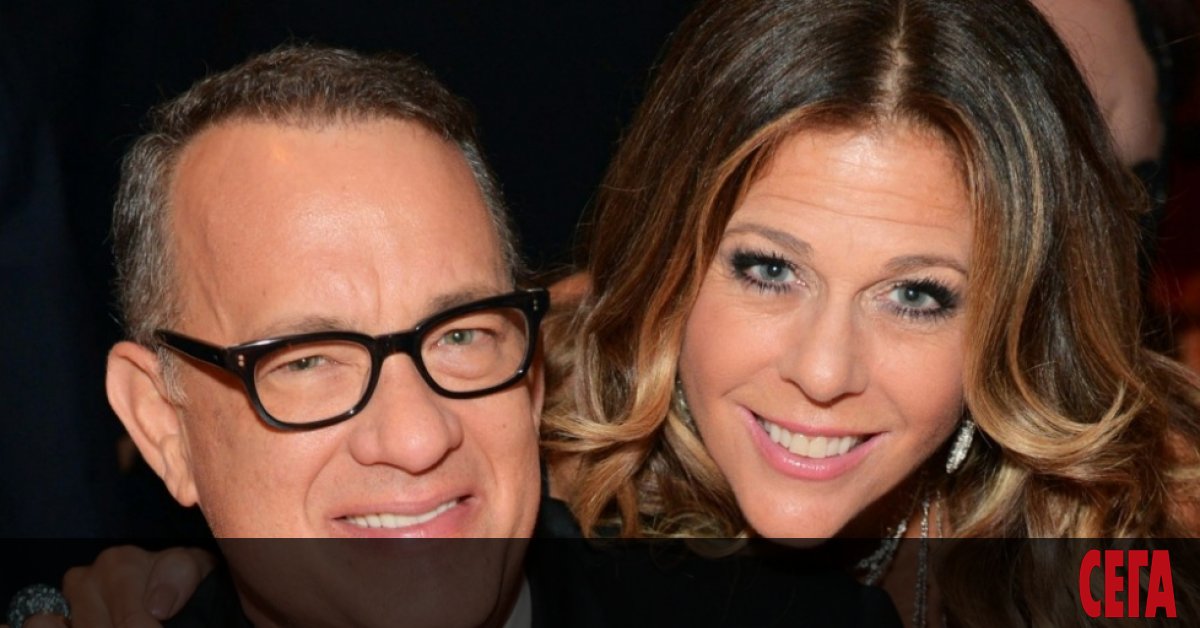 Американският актьор Том Ханкс и съпругата му Рита Уилсън са