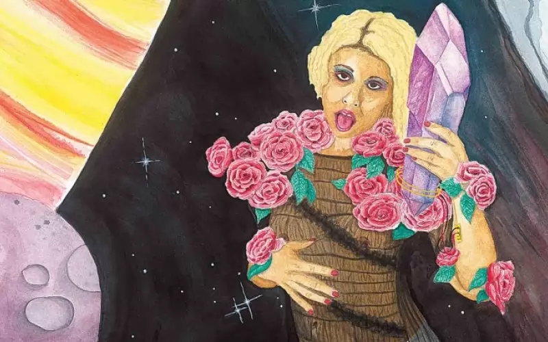 "Лицето на бъдещето", видяно от съвременен художник. Някой може да го хареса, някой да се уплаши, но ще е различно, това е ясно.