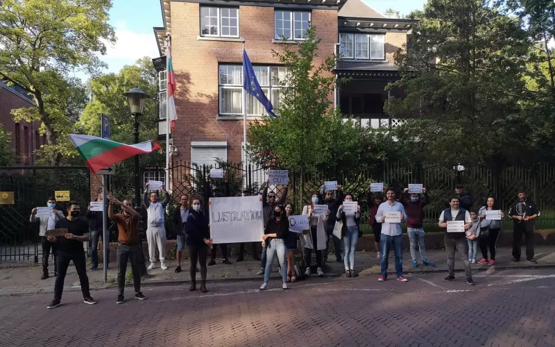 Протестът в Хага в неделя