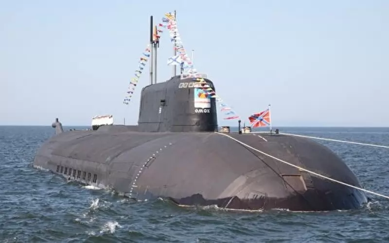 Руската атомна подводница АПЛ К-186 "Омск"