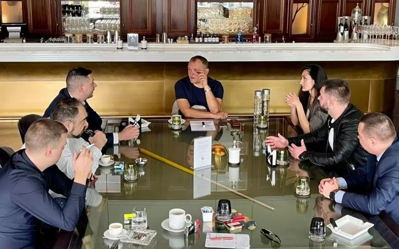 Васил Божков с част от Националния съвет на Българско лято в Дубай