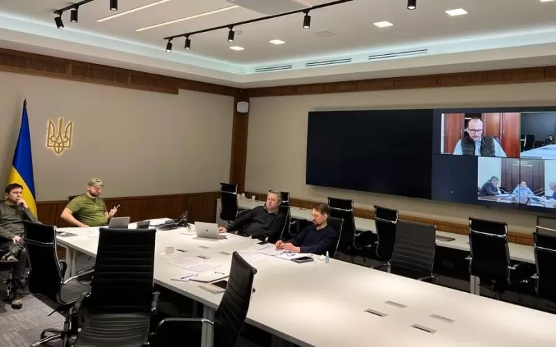 Видеоконферентни преговори между Украйна и Русия