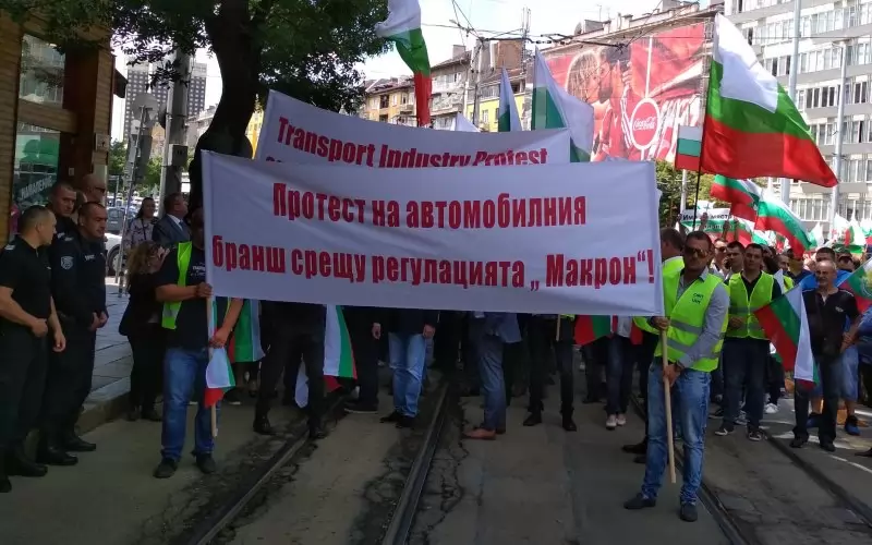 На 17 май 2018 г. по време на срещата на високо равнище на евролидерите в София бяха организирани големи протести на превозвачите ни срещу плана „Макрон“.