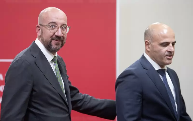 Шарл Мишел подкани премиера Ковачевски да се престраши за начало на преговорите с ЕС съгласно френското предложение
