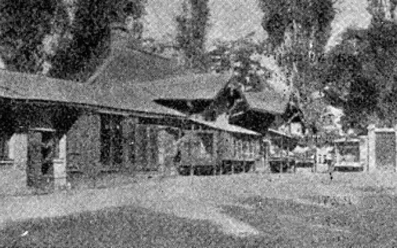 Така е изглеждал Софийският зоопарк през 1890 г. 
