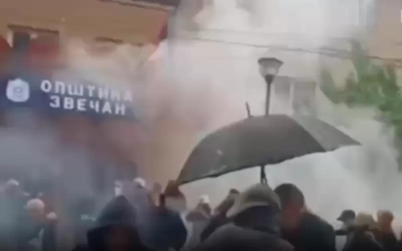 В Северно Косово се стигна до палежи и стрелби