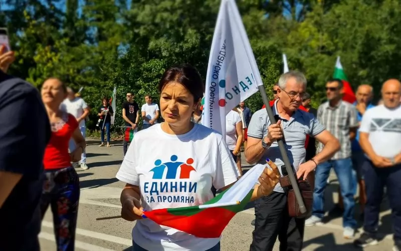 Кирова, по време на протеста.