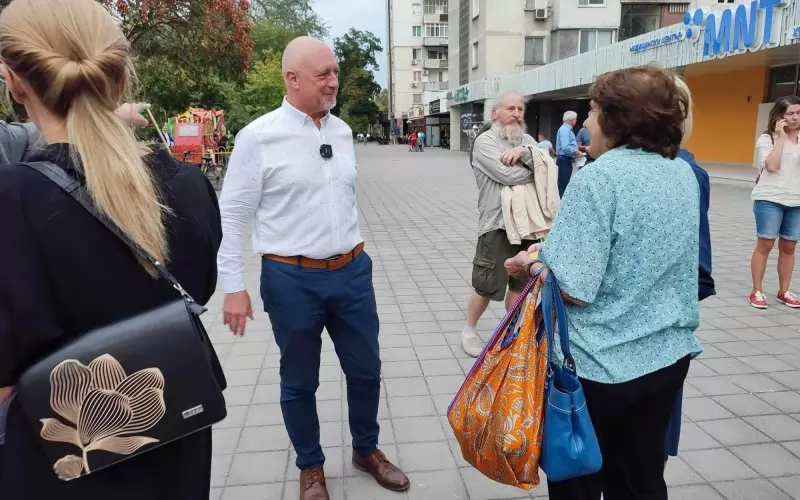 Ивайло Старибратов в момент от кампанията.